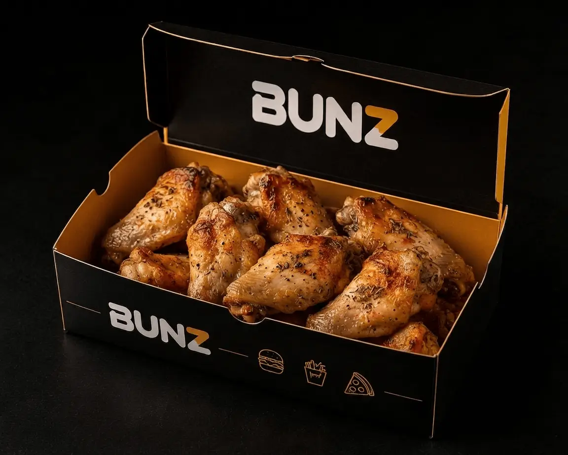Oven Baked Wings 10 pieces - BUNZ.pk Pakistan